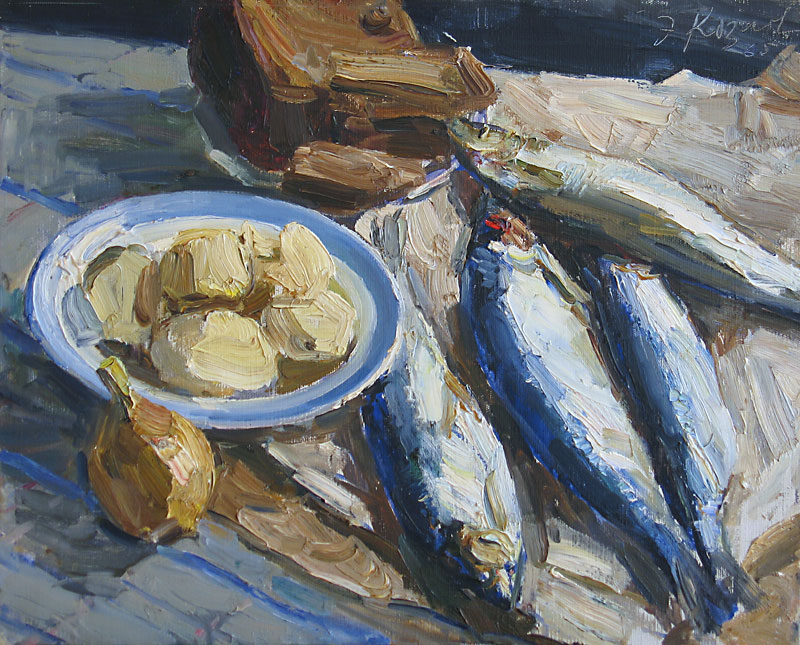 Козлов Э. Синяя селёдка. 1965