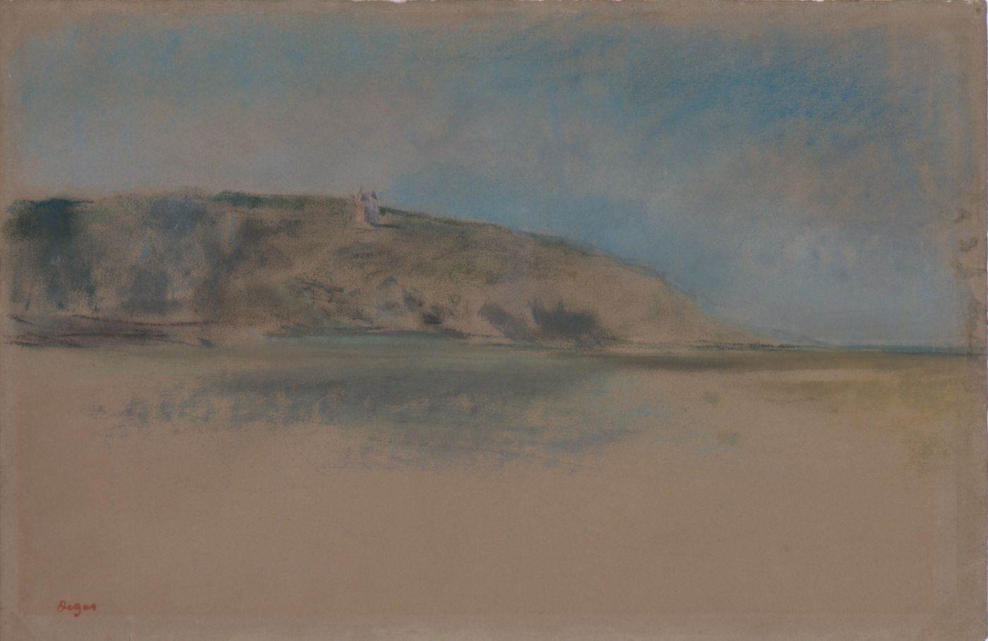 Degas - Sea at Low Tide, Circa 1869.jpg