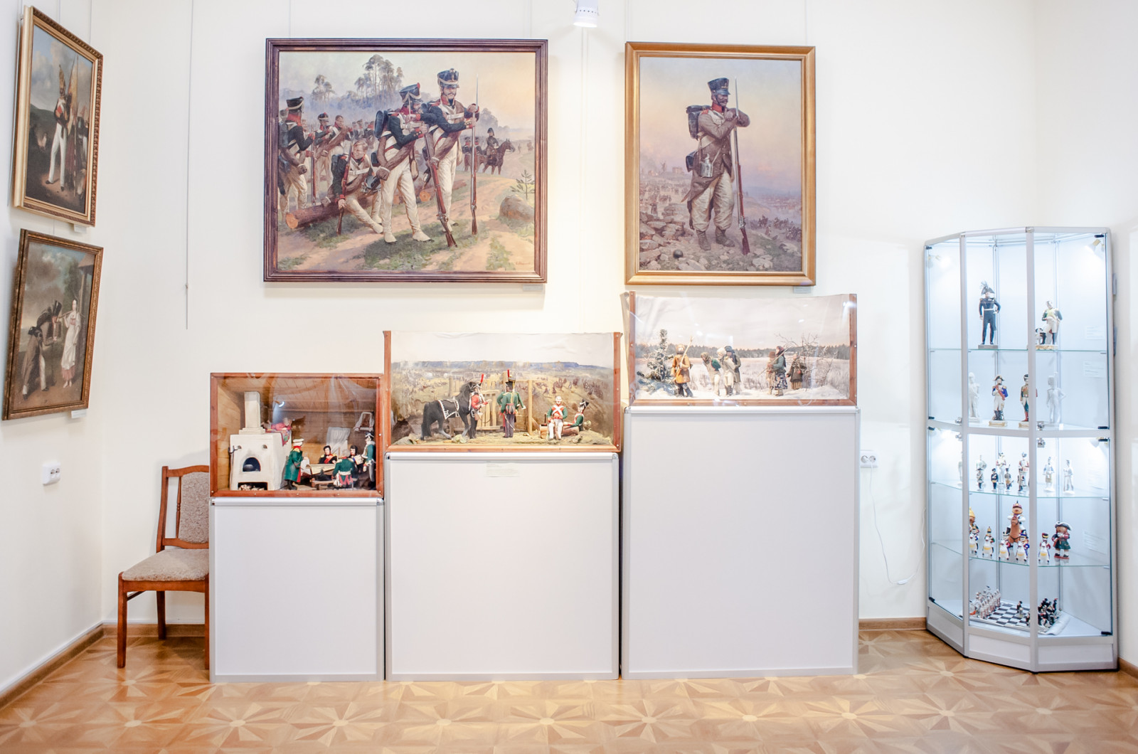 Экспозиция историко-краеведческого музея г. Можайск