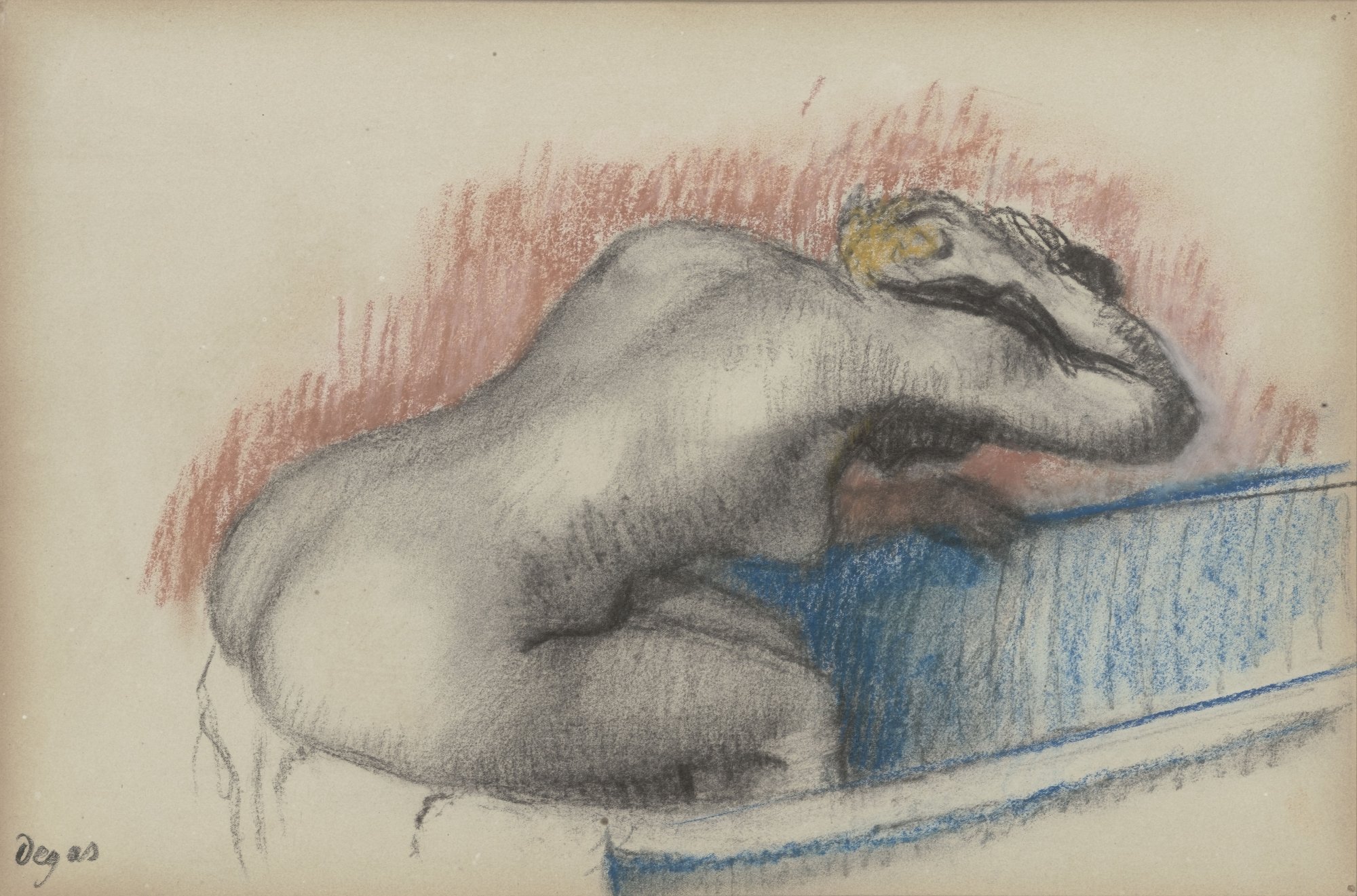 Woman Washing up in Her Tub 1239.jpg