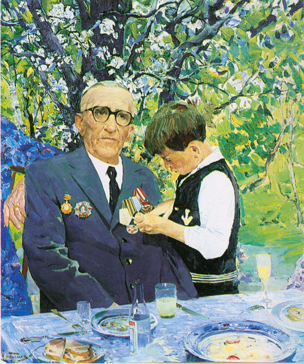 Файл:БаскаковНН-В день Победы-1977.jpg