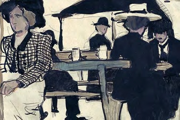 В кафе «Salvator»