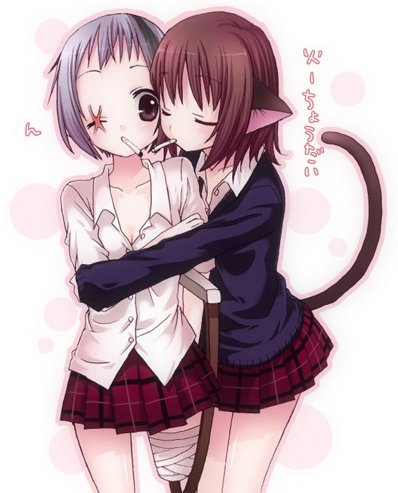 С подругой-нэкотян