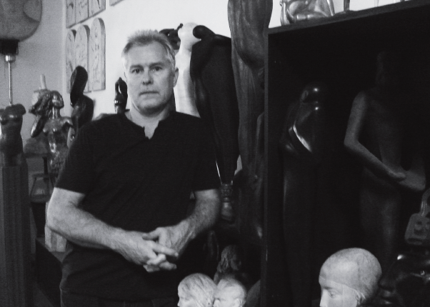 Sculptor Alexander Chichkin. Moscow. Russia.