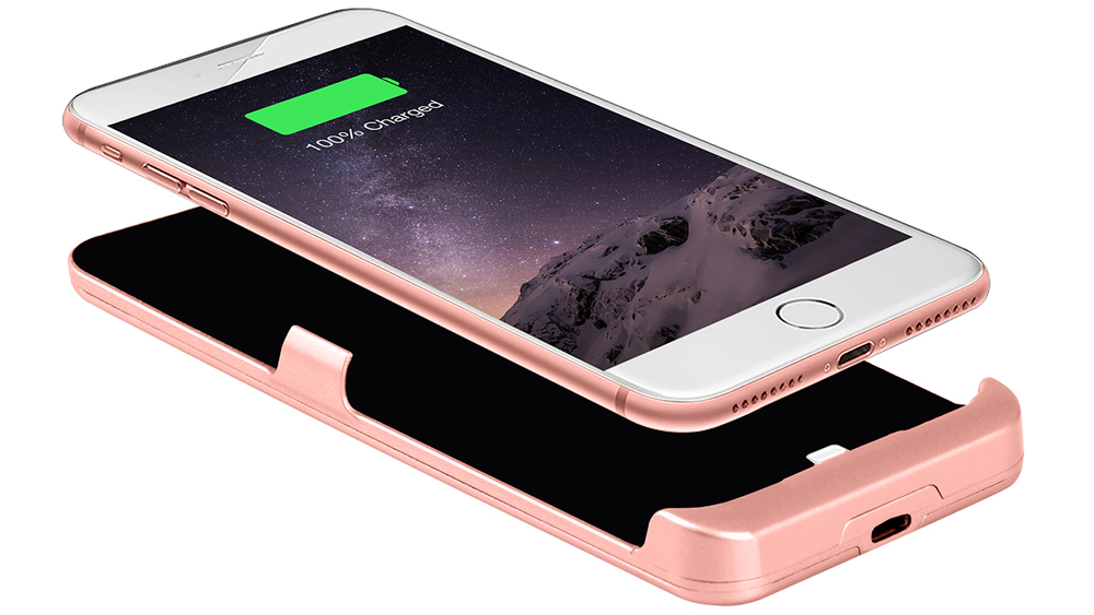 Универсальный внешний аккумулятор в виде чехла на смартфон