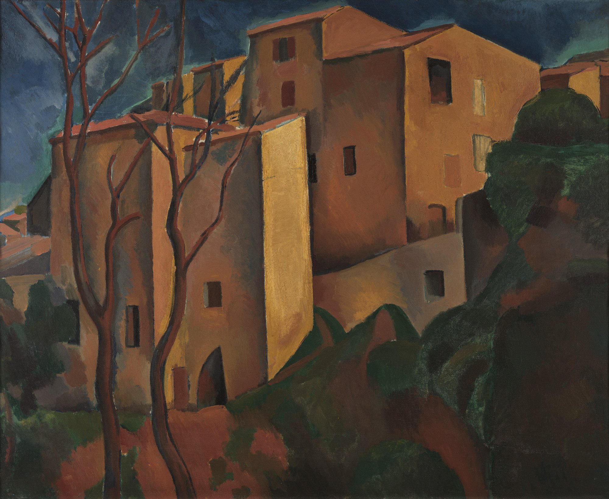 Файл:Андре Дерен - Старый город в Кань - ГМИИ.jpg