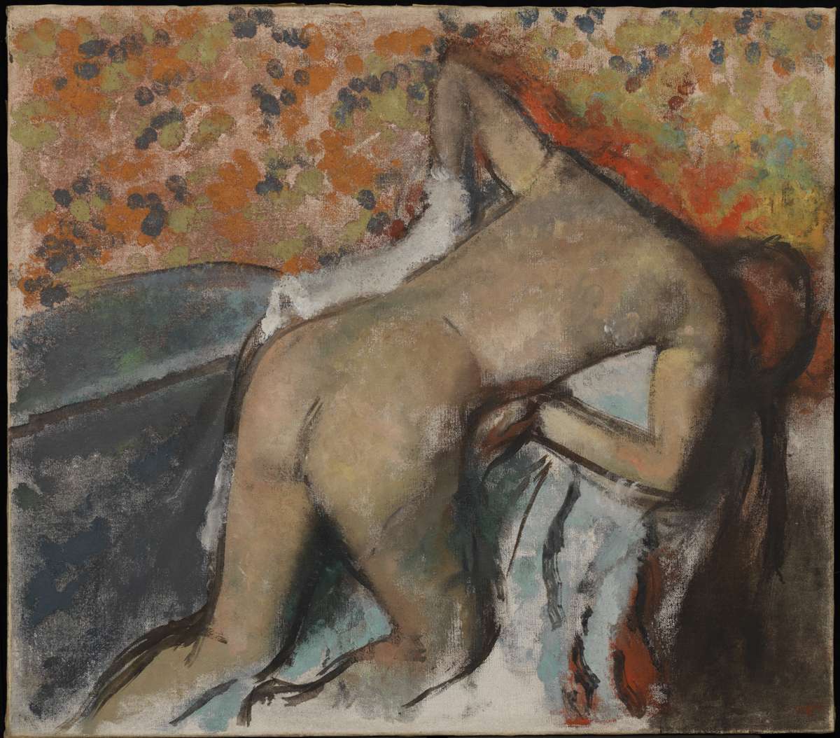 1890, Degas, After the Bath, Woman Drying Herself.jpg