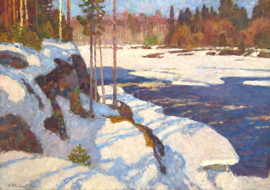 Весна в Карелии. 1995