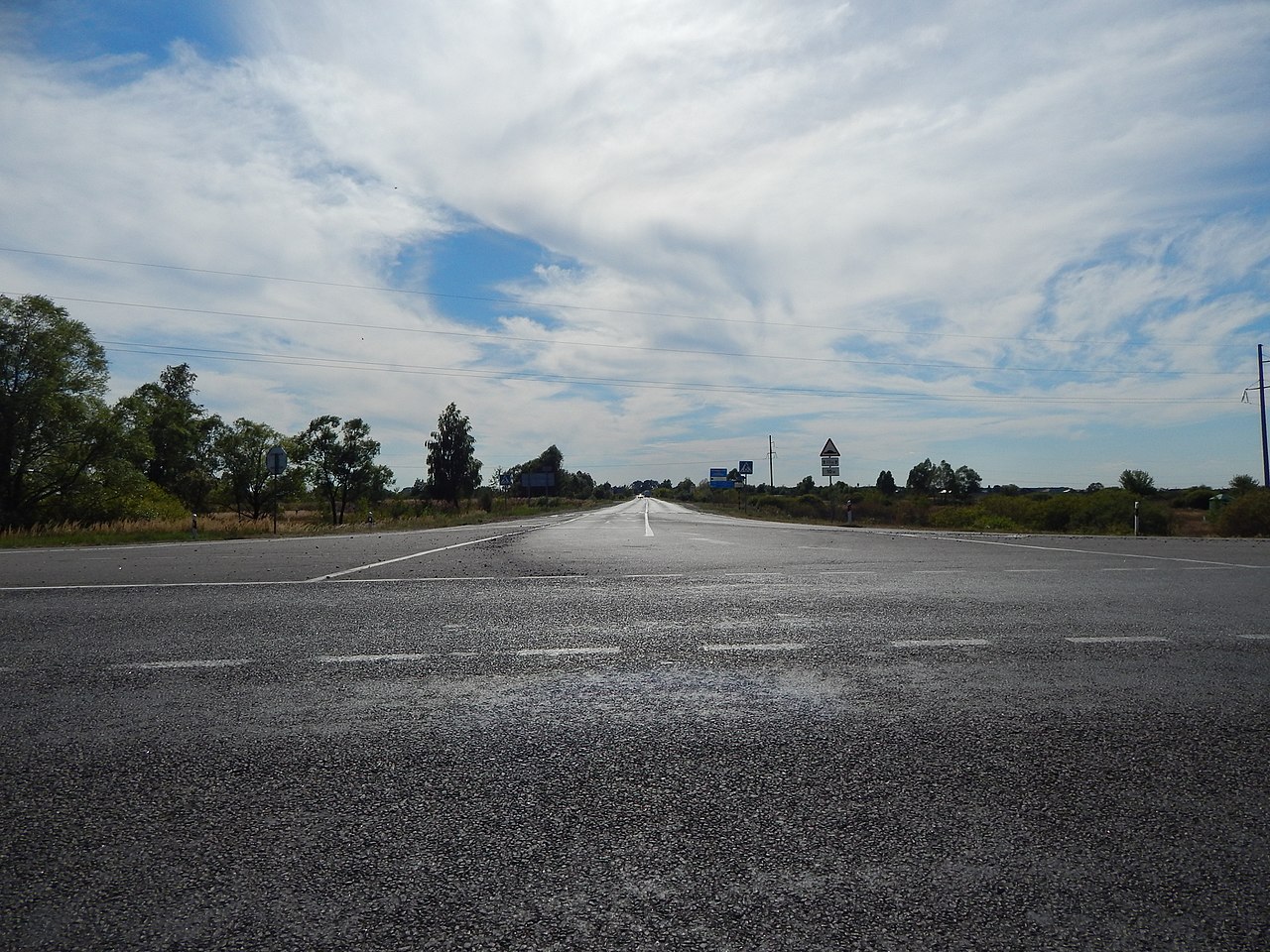 Начало дороги, от Р6