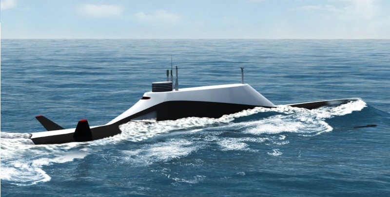 SMX-25 в надводном положении