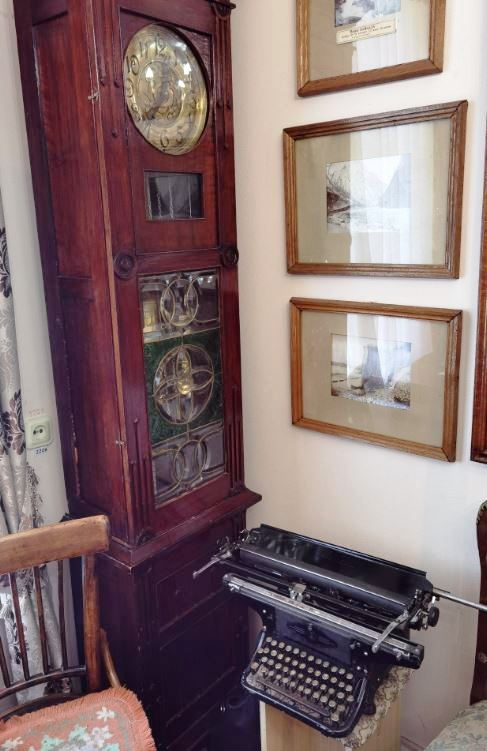 Дом-музей А. А. Киселёва, фрагмент экспозиции «Кабинет художника»