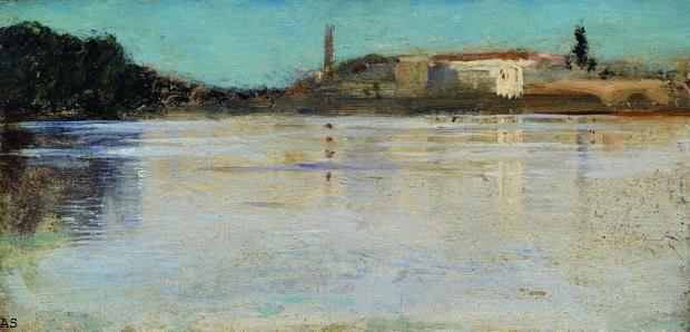 Большая Невка. Этюд