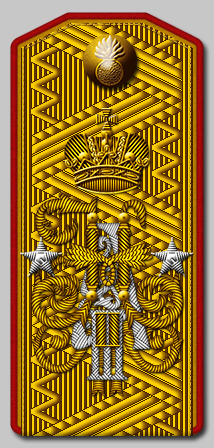 Генерал-майор Свиты Его величества при форме 1-го лейб-гренадерского Екатеринославского II полка состоявший в шефской роте 20.10.1894