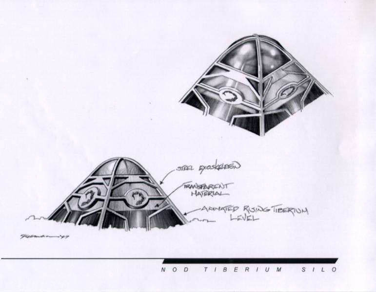 Концепт-арт хранилища Братства Нод