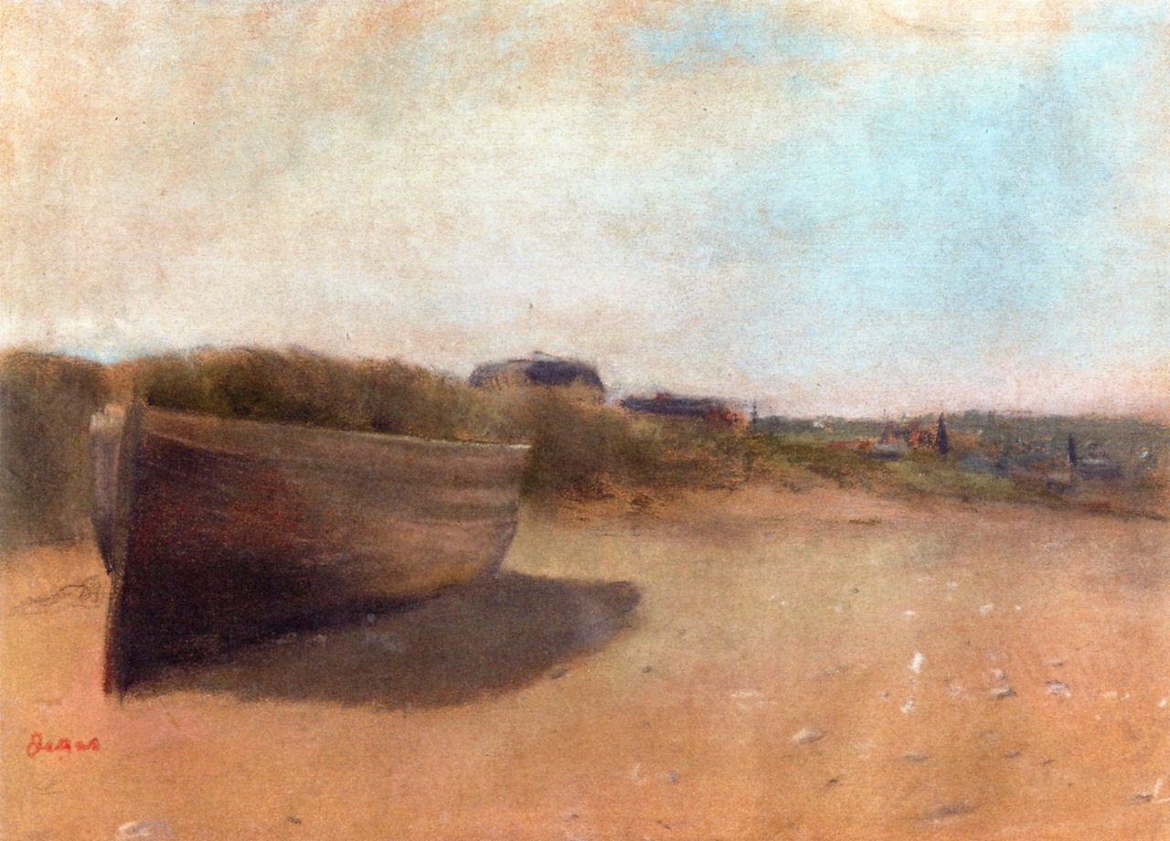 Degas - Beached Boats, circa 1869.jpg