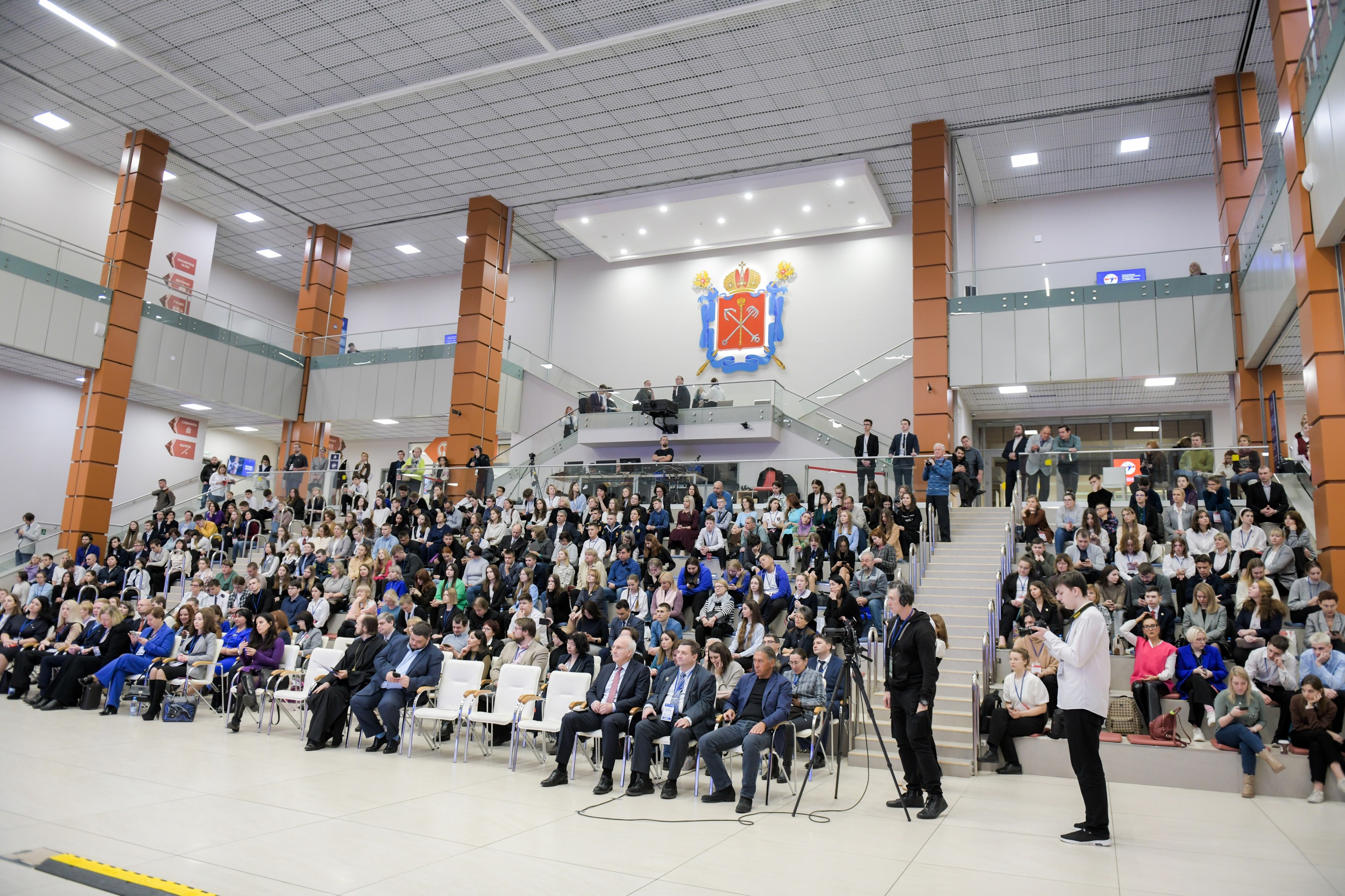 Открытие Всероссийской конференции им. Жореса Алферова, Музейно-исторический парк "Россия-моя история", 4 ноября 2023