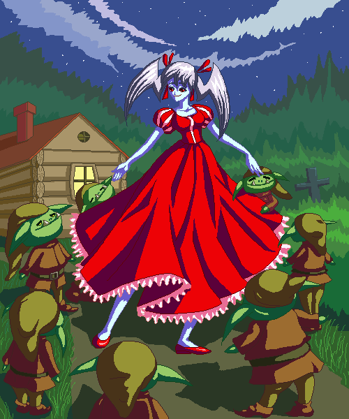 Криппи-няшка и семь троллей