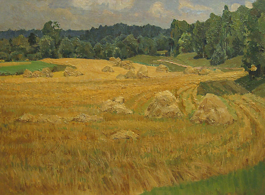 Татаринов Г. Поле убрано. 1970