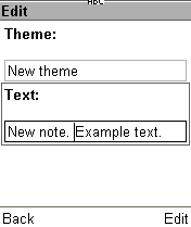 Новая заметка