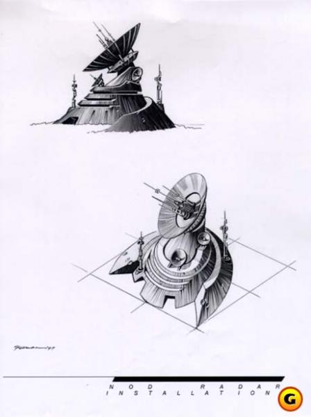 Концепт-арт радара Нод