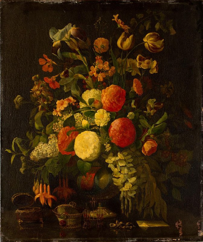 Рюйш Рашель.«Цветы»‎. XVII в.