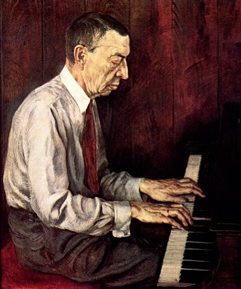 Второй из портретов Рахманинова, 1940 год.