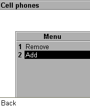 Меню группы позволяет добавить свои варианты товаров