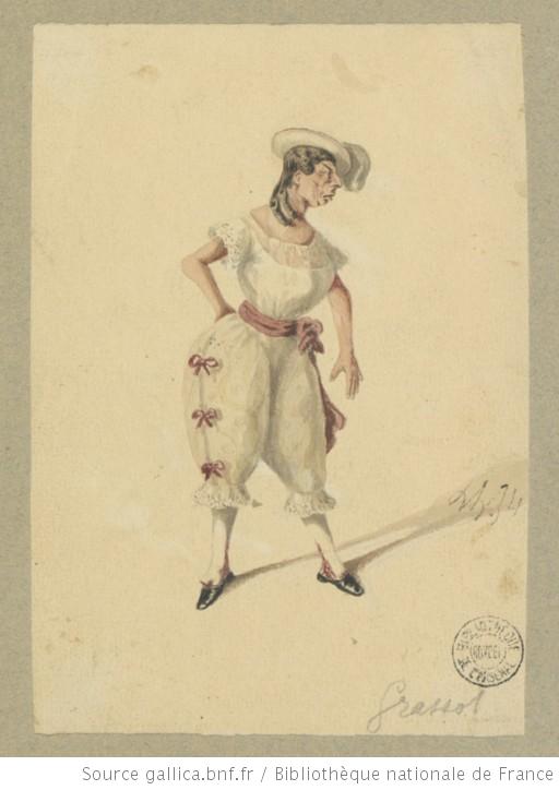 в водевиле Сиродена, А.Делакура и П.-А. Ламбера-Тибу Un bal d'auvergnats