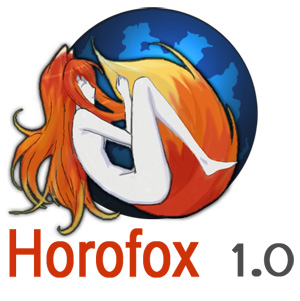 Пародия на логотип браузера «Firefox»