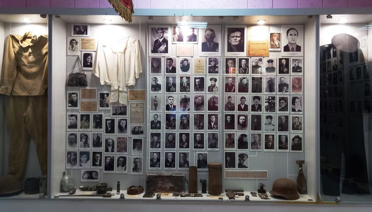 Экспозиция «Отрадная и отрадненцы в Великой Отечественной войне», фрагмент.