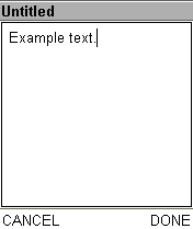 Создание новой заметки