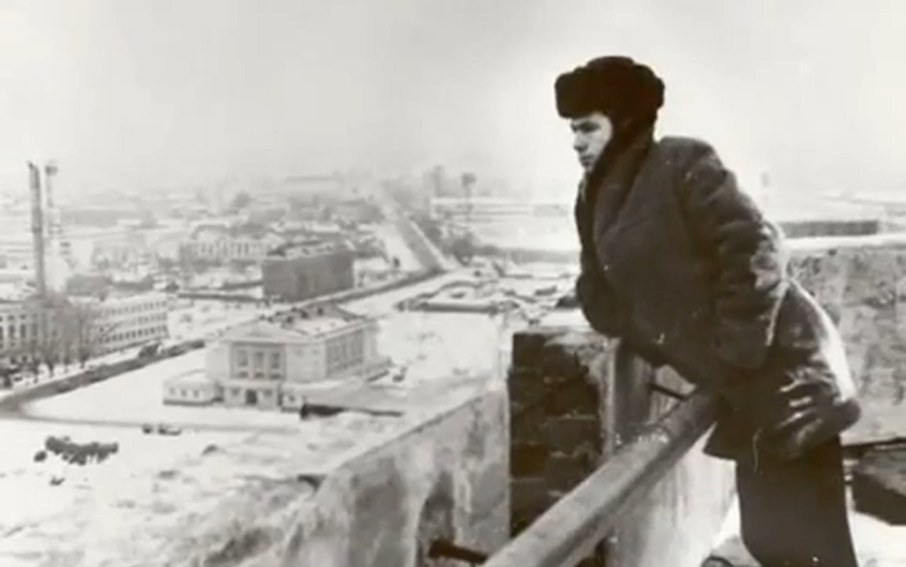 В молодости.