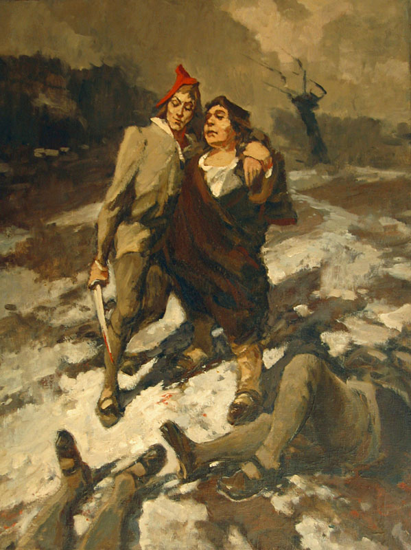 Л. Русов. Смерть изменникам. 1956