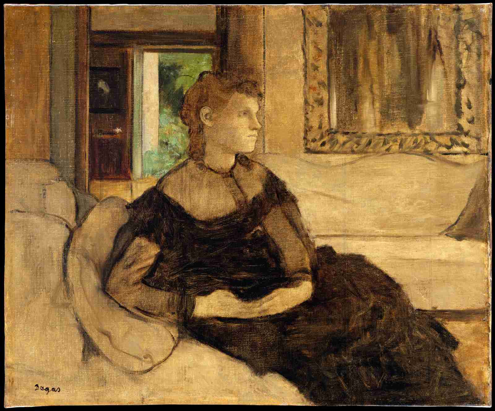 Edgar Degas - Madame Théodore Gobillard, née Yves Morisot.jpg