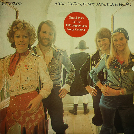 Обложка альбома «Waterloo» (ABBA, 1974)