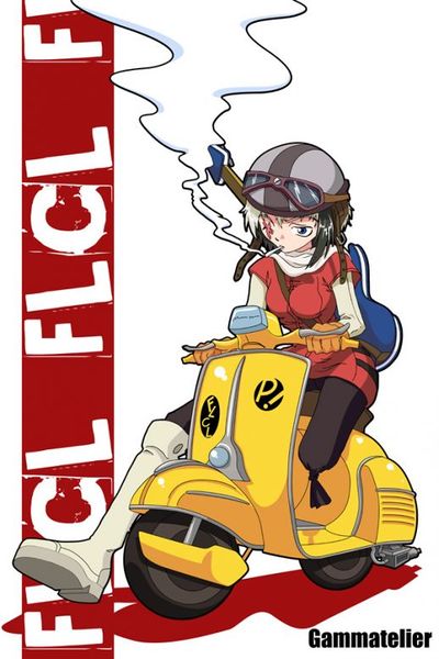 Косплеит героиню аниме FLCL