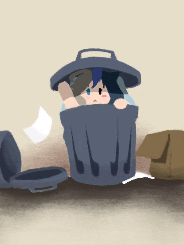 Моэтрон на помойке