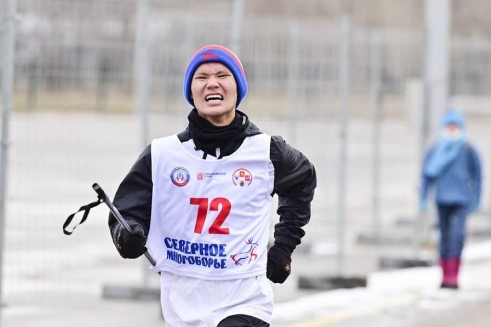 Бег с палкой