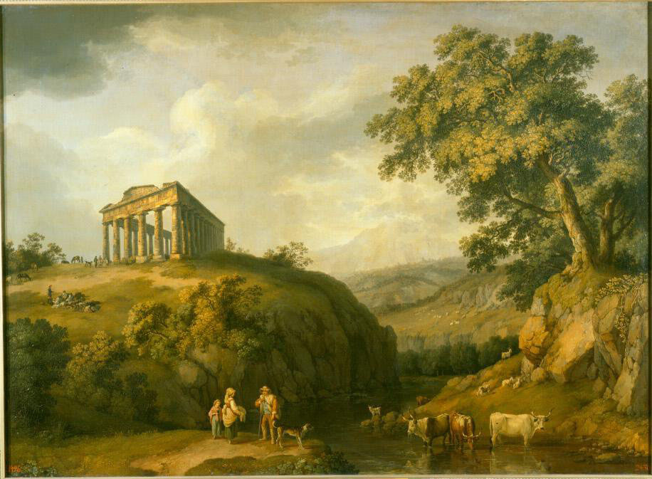 Файл:Якоб Филипп Хаккерт - Развалины храма в Сегесте - ГМИИ.jpg