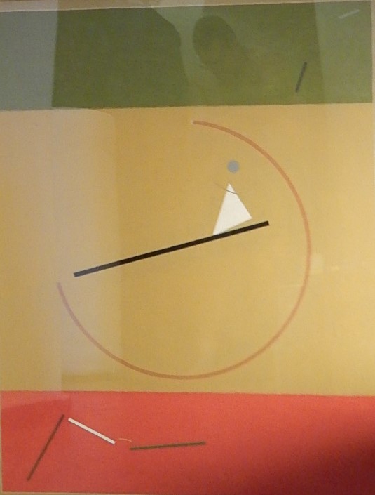 Композиция с зеленым, желтым, красным. 2005