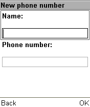 Новый контакт