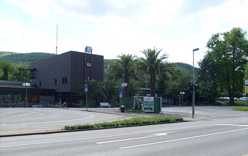 Бад Пирмонт современный вокзал