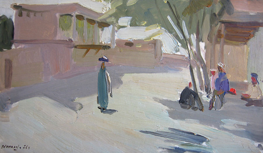 Монахова В. Самарканд. Полдень. 1956