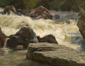 «Поток. Река Теберда». 50-е годы XX в.