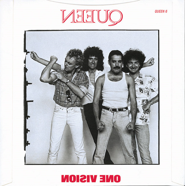 Задняя обложка британского 7" сингла