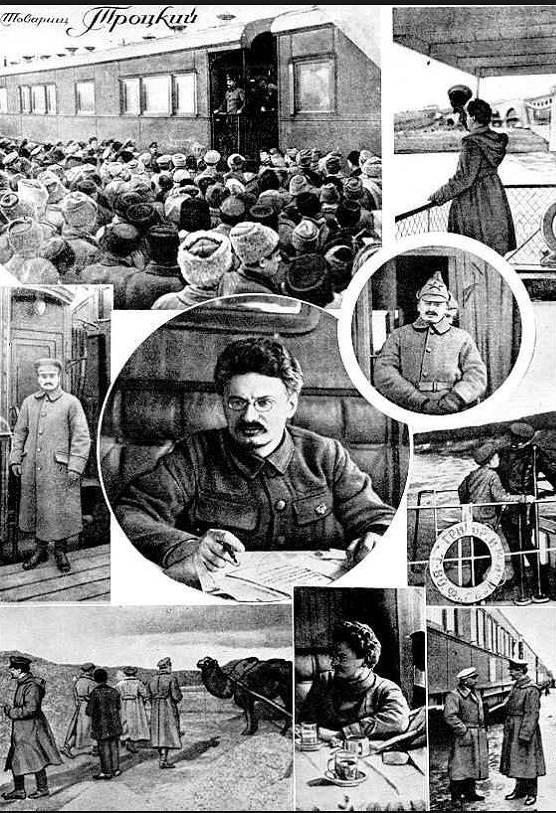 «Товарищ Троцкий». Пропагандистский плакат, 1919