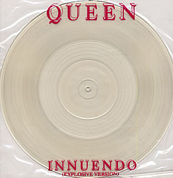 Британский 12" промо-сингл, тестовая печать