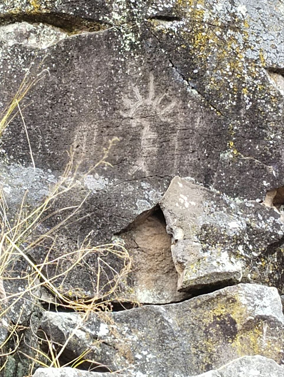 Рисунок более позднего периода, железный век