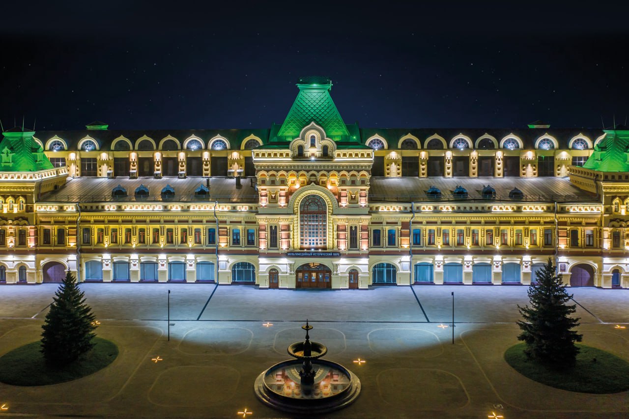 Ярмарочный пассаж (ночь). 2024 год