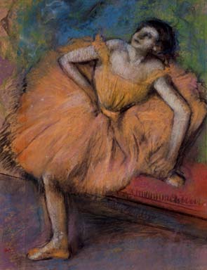 Edgar Degas, Danseuse assise (Seated Dancer), 1894.jpg